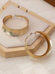 Latest Fashion Earrings For Women, Versatile - Yellow Gold - View 4