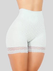 2 Piezas Set  Boxer Mujer Panty short de Dama  con control de zonas - Beis - Ver 2