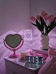 1 个不对称形状塑料花瓶 - 耐用、轻便且不易破碎。适用于电视柜装饰、婚礼、派对、家居装饰、厨房、客厅、卧室、生日礼物、DIY 插花、美学房间装饰、家庭聚会装饰、家居装饰、花瓶、中心装饰、桌面装饰