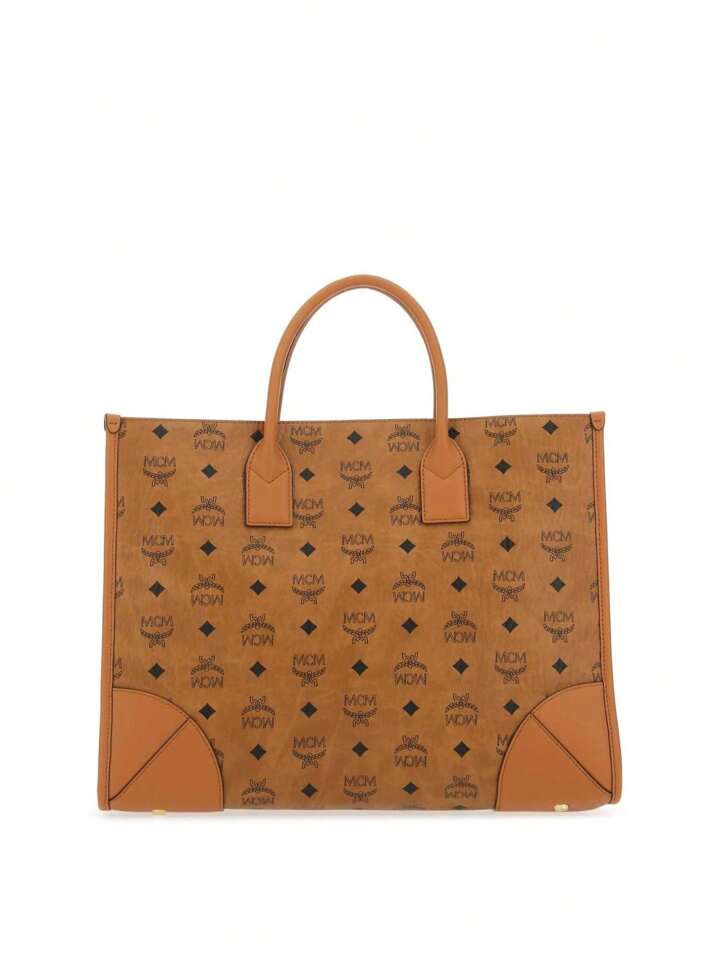 MCM スマホトートショルダーバッグ ブラウンMCMMTCSKC02 CO