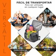 Lonchera Termica De Gran Capacidad Con Correas 15l Hielera - Gris - Ver 6