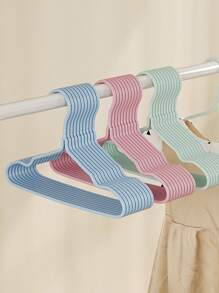 20 cái/10 cái Móc treo quần áo trẻ em chống trượt Móc treo quần áo cho bé Giá phơi đồ tại nhà Tủ quần áo trẻ sơ sinh Tình yêu Valentine - Móc treo quần áo trẻ em chống trượt liền mạch - Xem 8