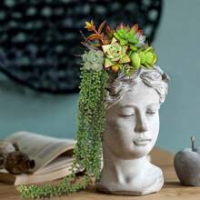 1 pieza/4 piezas Plantas suculentas artificiales colgantes, plantas verdes falsas tipo "collar de perlas" para decoración de pared, hogar, jardín y exterior (cada uno de 27 pulgadas de largo). Plantas suculentas colgantes artificiales tipo "collar de perlas" para decoración del hogar y el jardín (macetas no incluidas), regalos de cumpleaños y graduación