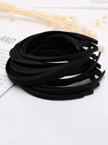 DIY Satin Covered Fashion Headbands Set 0.4 Inch/1 Cm Women Hairbands Teen Colorful Ribbon Hair Band Craft Headband Set For Women Non Slip For Making Headwrap DIY Hair Bow (Many Color For Choose),Hairband,Hair Hoop Hair Accessories