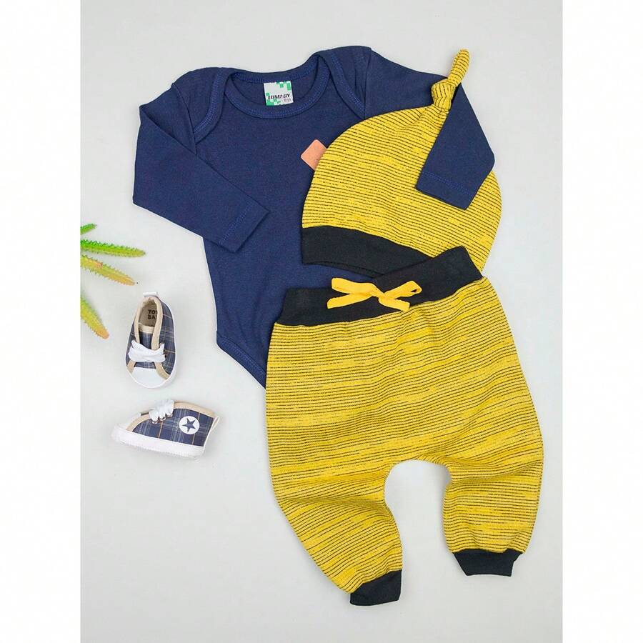 Baby Boys Sets - Navy Blue - View 1