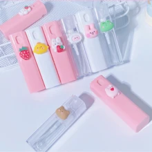 Cute Cartoon Spray Bottle, 1pc 10ml | Pink/Transparent Small Delicate Refillable Portable Water Sprayer For Cosmetics, Alcohol Dispenser, Ideal For Travel And Daily Use In Dorm Or Home - Multicolor - View 9