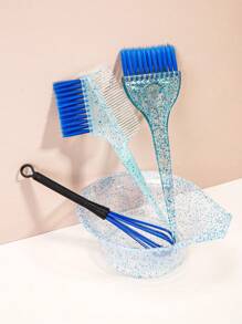 四件套染发套装 - 专业美发造型和挑染套装，包含闪亮梳子、油刷、仿珍珠刷、搅拌棒、染发碗、染色碗和挑染碗，在家即可打造沙龙级效果。染发碗和刷子，美发工具，美发产品和配件，理发沙龙美容旅行必备，返校季，旅行度假必备，女士美发配件，后梳，理发师配件，吹风机，头发，理发师，美发工具，美发产品，吹风机，头发，配件，美发产品，美发工具，美发用品，头发护理，卷发刷，理发师，理发师配件，美发设备，头发，旅行，美发产品，美发工具，美发用品，理发师，理发师配件，理发店，美发设备 - 彩色 - 查看 7