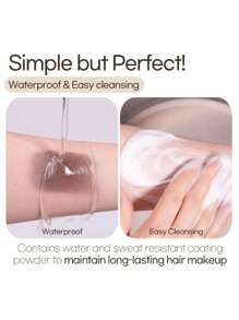 ETUDE 伊蒂之屋 PANG PANG 发影 02 浅棕色，防水，易卸妆，含防水防汗成分，定型粉末可持久保持发妆，打造自然妆效，防晕染，适合新手，韩妆，韩国彩妆，礼品装，3.5克/0.12盎司 - 02 LIGHT BROWN - 查看 7