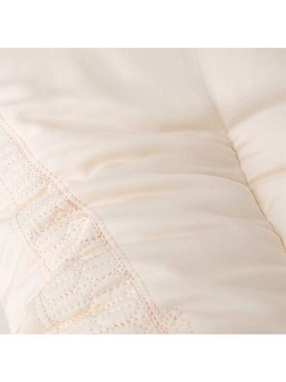 1pc Exquisite European Geborduurde Zijden Like Fabric Section Kussen Neck Back Support, Medium Height Core Home Bedding, Moisture Absorbing Breathable Pillow, Living Room Bedroom view 11