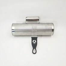 Instrumento de metal Guiro, instrumento Guiro para percusión latina, instrumento Guiro antideslizante ergonómico para ritmo latino en el escenario - Multicolor - Ver 3