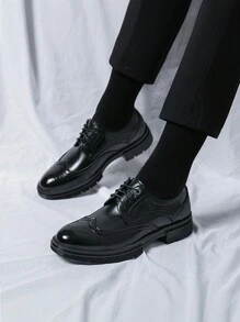 Men's Autumn Thick-Soled British Style Loafers, Driving Shoes, Penny Loafers, Wedding Shoes