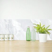 10入裝/包水晶膜PVC自粘可移除大理石圖案家居裝飾壁紙，適用於DIY健身房宿舍客廳浴室臥室牆壁，櫥櫃，酒櫃，桌子，門美化 - 彩色 - 查看 10