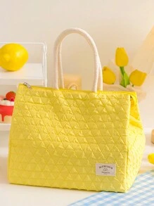 Bolsa de almuerzo aislada para temporada de regreso a la escuela, tote térmico impermeable reutilizable para adultos, trabajo al aire libre, escuela y picnic. Bolsas organizadoras de la escuela para profesores, bolsas de almacenamiento, bolsas organizadoras de la clase. - Multicolor - Ver 11