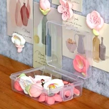 20 chinchetas de tulipanes - chinchetas lindas - chinchetas prácticas para tablero de corcho - chinchetas versátiles - chinchetas lindas - chinchetas - diseños de flor de plástico delicados, creativos y hermosos - útiles escolares de regreso a clases, regreso a clases, útiles escolares