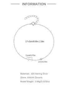 1 Pc 925 Sterling Silver Bracelet For Women Bracelet 18K Gold Suitable For Party Happy Easter Fine Jewelry