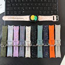 Bracelet de montre compatible avec la montre Samsung Galaxy6/5/4 bande 44 mm 40 mm, montre5 Pro 45 mm Watch6/4 Classic 42 mm 46 mm 43 mm 47 mm bracelet en silicone souple unisexe