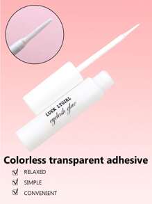 1入組快乾持久睫毛膠 - 白色 - 查看 18