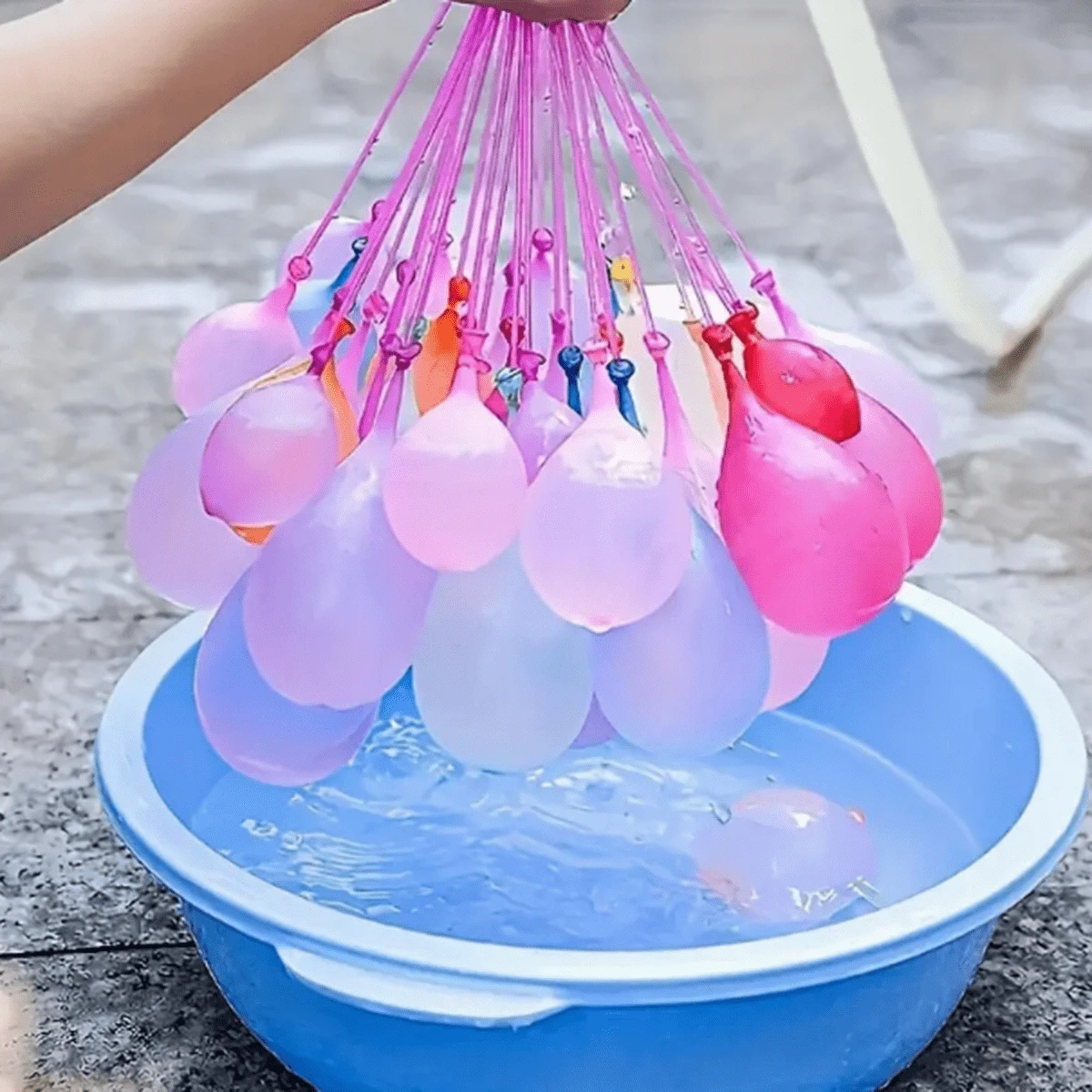 222pcs Summer Party Hip-Hop Water Ball, Fast Water Filling And