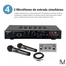 Sunbuck Av-298bt Amplificador De Audio Case 5 Canales 2000w - Negro - Ver 4