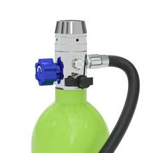CHIKADIV C400 1L Diving Rebreather*1  Backpack*1 Portable Mini Diving Cylinder For 15-20 Mins Underwater Ideal For Recreational Diving And Emergency Rescue Birthday Gift Unisex Perfect For Swimming And Diving In The Summer