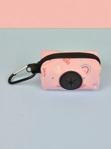 1pc Fashion Design Dog Poop Bag Holder For Leash Attachment Without Leash And Poop Bag - Multicolor - View 16