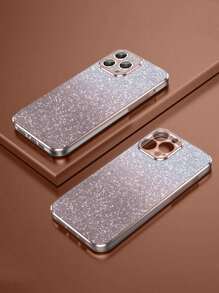 全新电镀防摔手机壳 + 闪光贴纸 + 手机壳套装，适用于 Apple、Oppo、Vivo 防水防震防刮