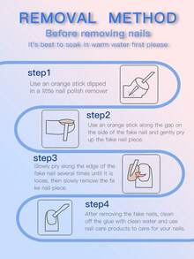 Glamorosas 24 piezas de uñas cortas, uñas cuadradas con creativo diseño de líneas geométricas negras y blancas, uñas postizas para pies y manos, suministros de moda DIY para uñas, salón de arte de uñas, adecuadas para mujeres y niñas en el Día de la Independencia - Blanco y Negro - Ver 7