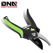 Green Bypass 花园修剪器 - 7 英寸，重型植物切割工具，带钢拇指锁、刀片锁 DNA Motoring、花园工具、园艺工具 - 綠色 - 查看 1