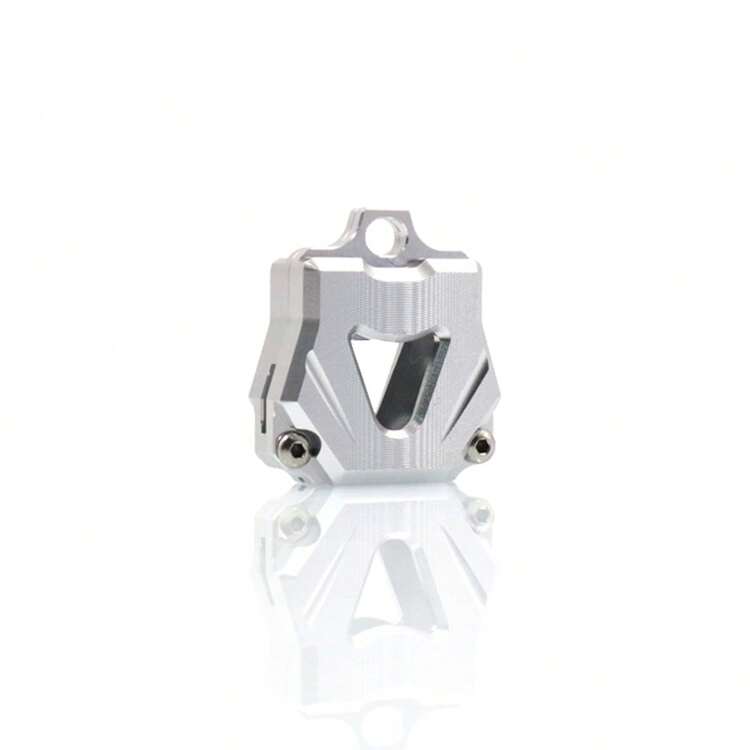 1pc Multi-Color CNC Aluminum Alloy Modified Key Shell Decor Accessory, Universal For Motorcycle, Off-Road Vehicle, Electric Bike, Scooter - one-size - View 7