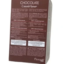 kit de alaciado permanente lassio 4ever NUTRAPEL sin formol USO EXCLUSIVO PROFESIONAL CABELLO LASSIO SIN IR AL SALON - Marrón Chocolate - Ver 4
