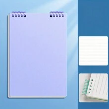 Minimalist Coil Notebook - Thick, Lined & Grid Paper For College Students | Comfortable Grip Journal Stationery - Multicolor - View 12