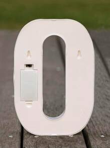 Decorative Letters With Bluelander LED Lights (AA Batteries Included) - O - 查看 3
