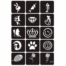Temporary Tattoo Pen With Tattoo Templates Set - Ink-Based, Alcohol-Free, Skin-Friendly Body And Facial Coloring Tattoo Marker For Temporary Body Art - Multicolor - View 17