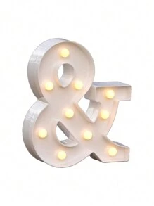 Letras Decorativas con Luces LED Bluelander - & - Ver 5