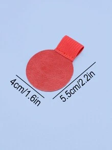 1 件自粘圆形笔筒，防水皮革表面便携式笔夹，适用于家庭、办公室和学校，笔记本配件返校，返校，学校用品