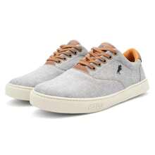 Men Sneakers - 灰色 - 查看 2