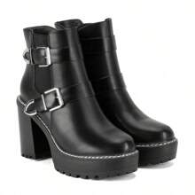 Women Ankle Boots & Booties - Black - View 4