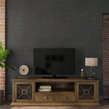 1卷 5米 深灰黑色混凝土壁纸 撕下即贴 3D 加厚仿混凝土水泥接触纸乙烯基包装染色哑光纹理防水墙贴 - 深灰色 - 查看 2