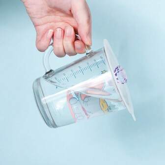 6pcs/2pcs Set Creative Mug Cover  Anti-Dust, Airtight Seal,  Silicone Hot Cup Lids