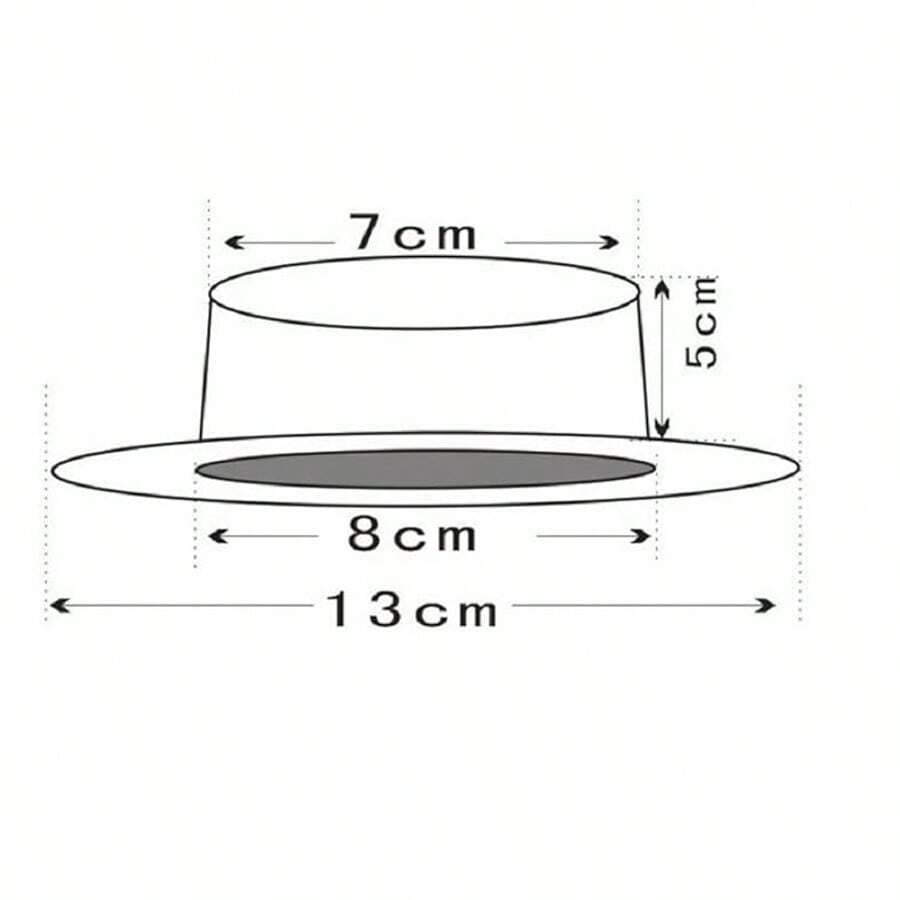 Steampunk Style Performance Hat, Retro Lolita Mini Top Hat Accessory