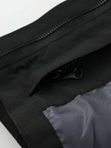 YOMEGO Veste résistante à l'eau et coupe-vent pour hommes, manteaux d'extérieur avec doublure amovible en velours de renard argenté, manteau pratique pour un seul port, parka chaude avec capuche pour une protection ultime contre la neige, convient pour la randonnée, l'alpinisme, le cyclisme et le camping