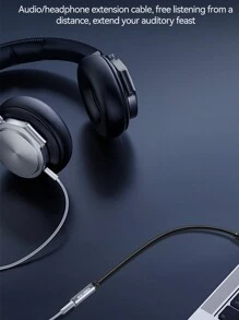 Rocoren Rocoren AUX Kabel 3.5mm Jack Man-vrouw Audio Uitbreiding Luidsprekerkabel Converter Voor Telefoon Hoofdtelefoon Laptops Tabletten Adapter
