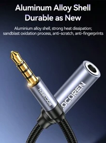 Rocoren Rocoren AUX Kabel 3.5mm Jack Man-vrouw Audio Uitbreiding Luidsprekerkabel Converter Voor Telefoon Hoofdtelefoon Laptops Tabletten Adapter