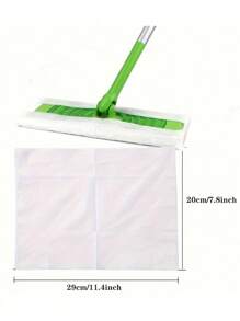 100pcs Premium Microfiber Mop Pads - Multipurpose, Disposable, Highly Efficient Wet & Dry Cleaning, Suitable For Home, Office, School