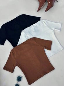 Women Tops - 銅色 - 查看 2