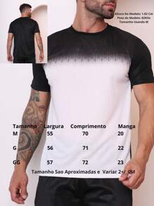 Xaan Men's Sublimated Dry Fit T-Shirts For Gym Premium Running - Blanco - Ver 5