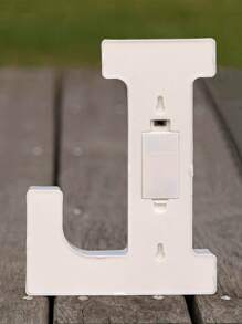 Decorative Letters With Bluelander LED Lights (AA Batteries Included) - L - 查看 3