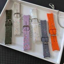 Bracelet de montre compatible avec la montre Samsung Galaxy6/5/4 bande 44 mm 40 mm, montre5 Pro 45 mm Watch6/4 Classic 42 mm 46 mm 43 mm 47 mm bracelet en silicone souple unisexe