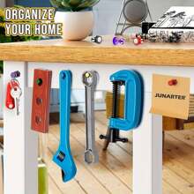 SIDIPER 12 paquete de pequeños imanes fuertes para exhibir listas detalladas en pizarrones blancos, alfileres magnéticos - Multicolor - Ver 5