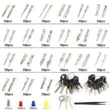 Terminación eléctrica automotriz 1/1,5/1,8/2,2/2,8/3,5mm Pines de conector de cable automático - 2291 piezas - Ver 2